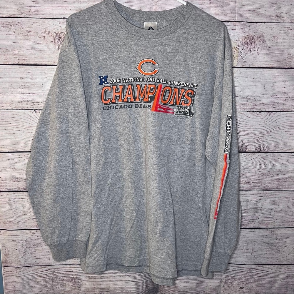Chicago Bears Long Sleeve T-shirt Size L